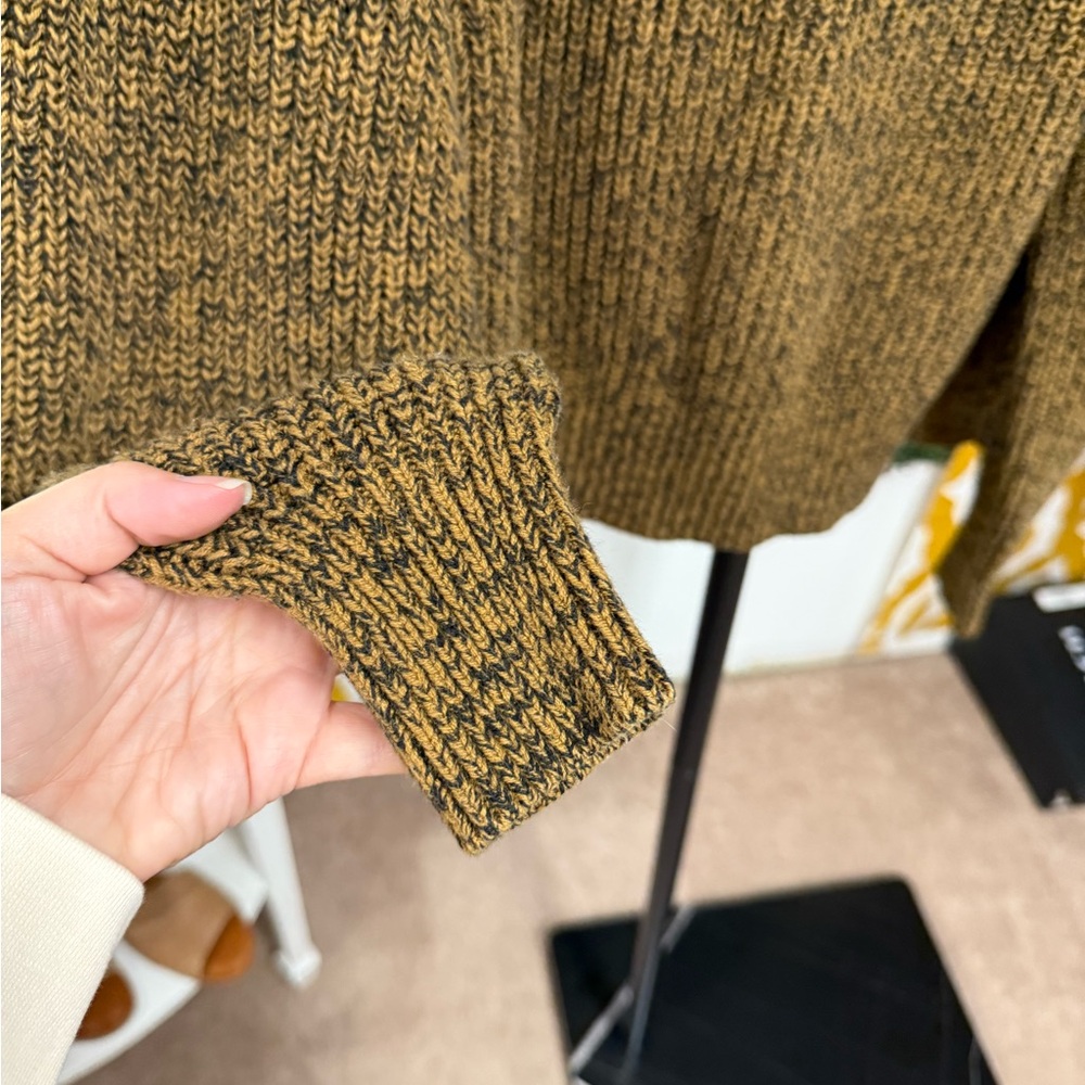 A New Day Textured Knit Cardigan in Brown and Black - Picture 3 of 4